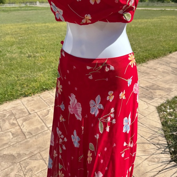 Kamisato vintage halter and skirt; size 4; STUNNING! - Picture 10 of 15